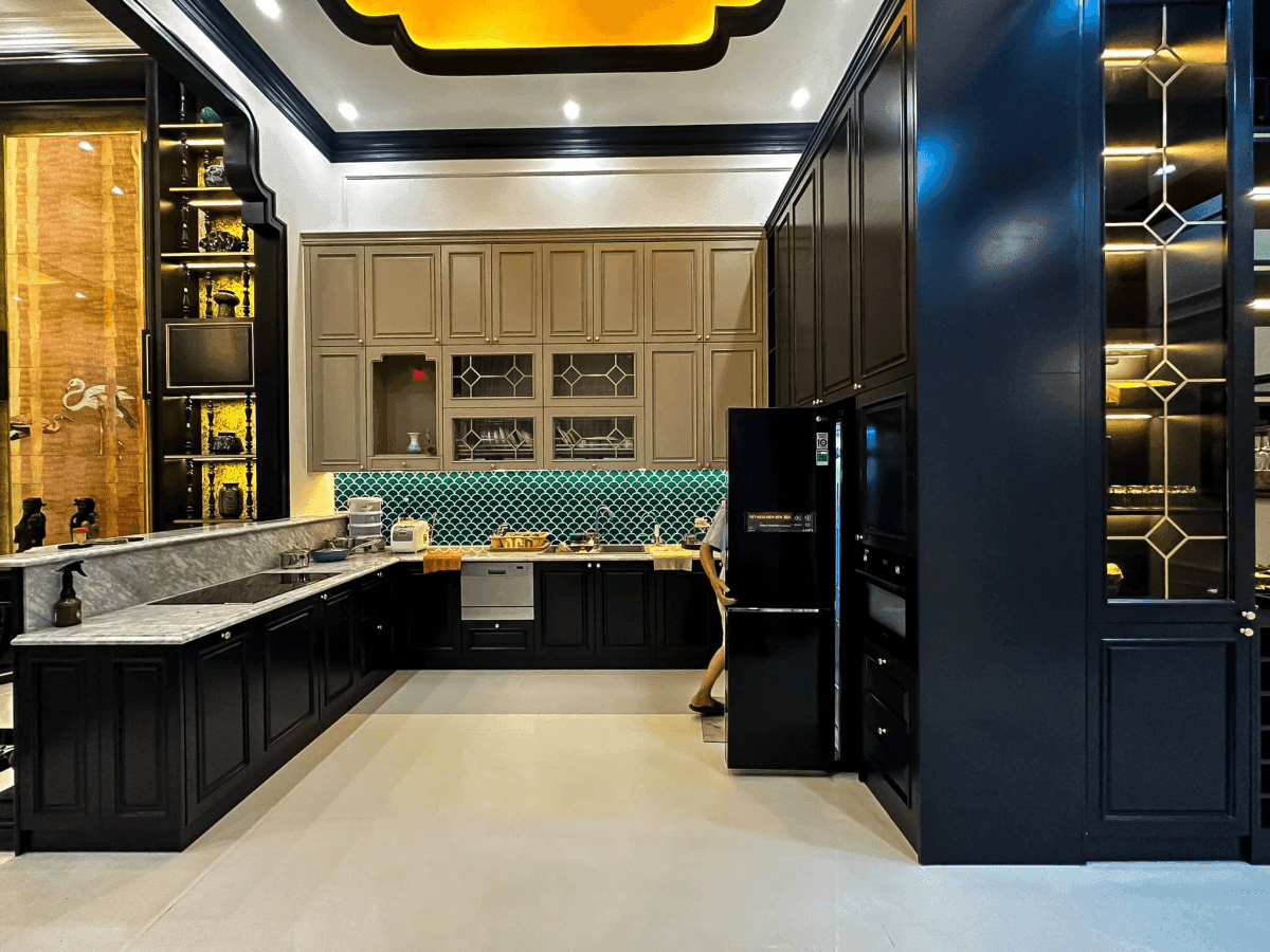 Thiết kế ngôi nhà với chim hạc trắng đã trở thành tâm điểm chủ đạo