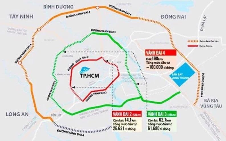Tiến độ vành đai 4 đoạn qua Long An như thế nào?