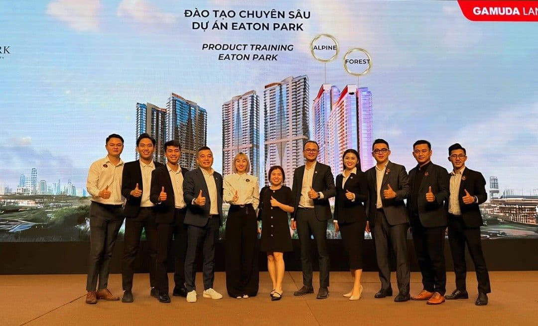 Đại lý SG Investment được đào tạo chuyên sâu dự án Eaton Park Giai Đoạn 2