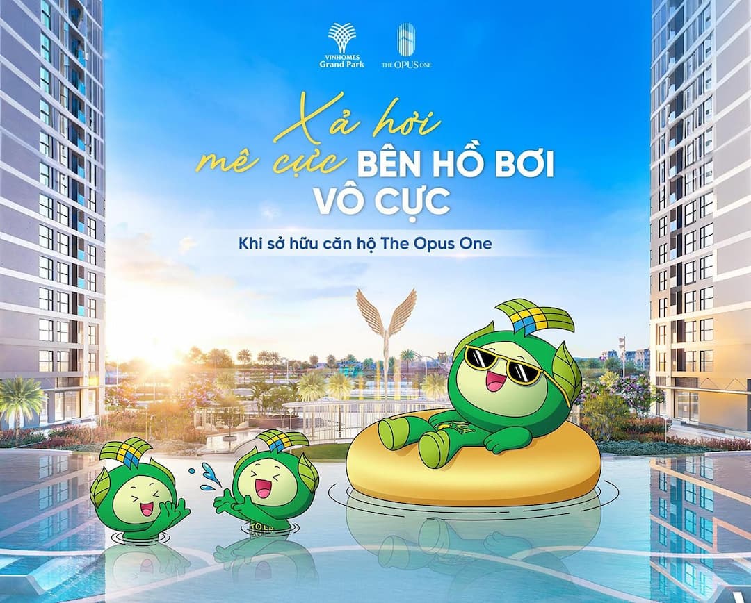 MÊ CỰC BÊN HỒ BƠI VÔ CỰC SẮP RA MẮT TẠI THE OPUS ONE