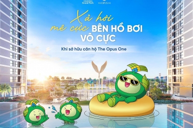 MÊ CỰC BÊN HỒ BƠI VÔ CỰC SẮP RA MẮT TẠI THE OPUS ONE