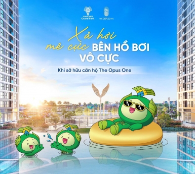 MÊ CỰC BÊN HỒ BƠI VÔ CỰC SẮP RA MẮT TẠI THE OPUS ONE