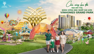 Tiến độ Vinhomes Grand Park tháng 8/2024